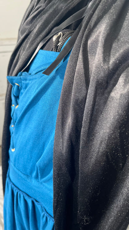 Maklulu Adult Superhero Capes and Masks-Halloween Capes Superhero Costumes Size M