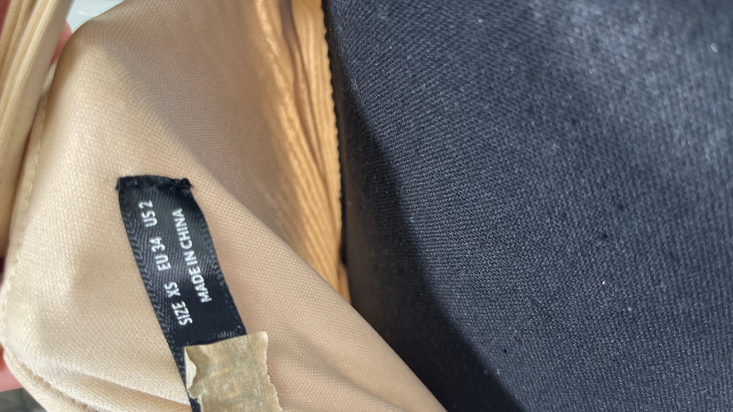 RanRui Women's Formal Dresses Tube top Feather Sequin Slim Dress Long Dress Evening Dress  Size XS