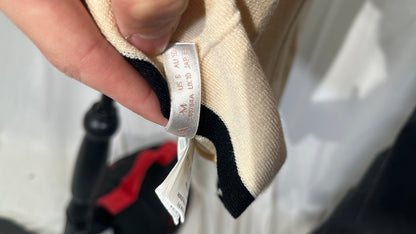 GOELIA Mini Sweater Dress for Women, Button up 3/4 Sleeve Knit Dresses for Teacher Work Business  Size S