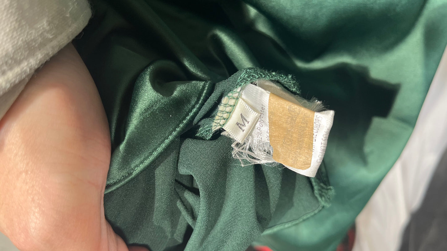 Realtix Satin Silk Backless Tube Tops Maxi Dress for Women Low Back Hollow Out Elegant Strapless Long Dresses Wedding Guest Size M