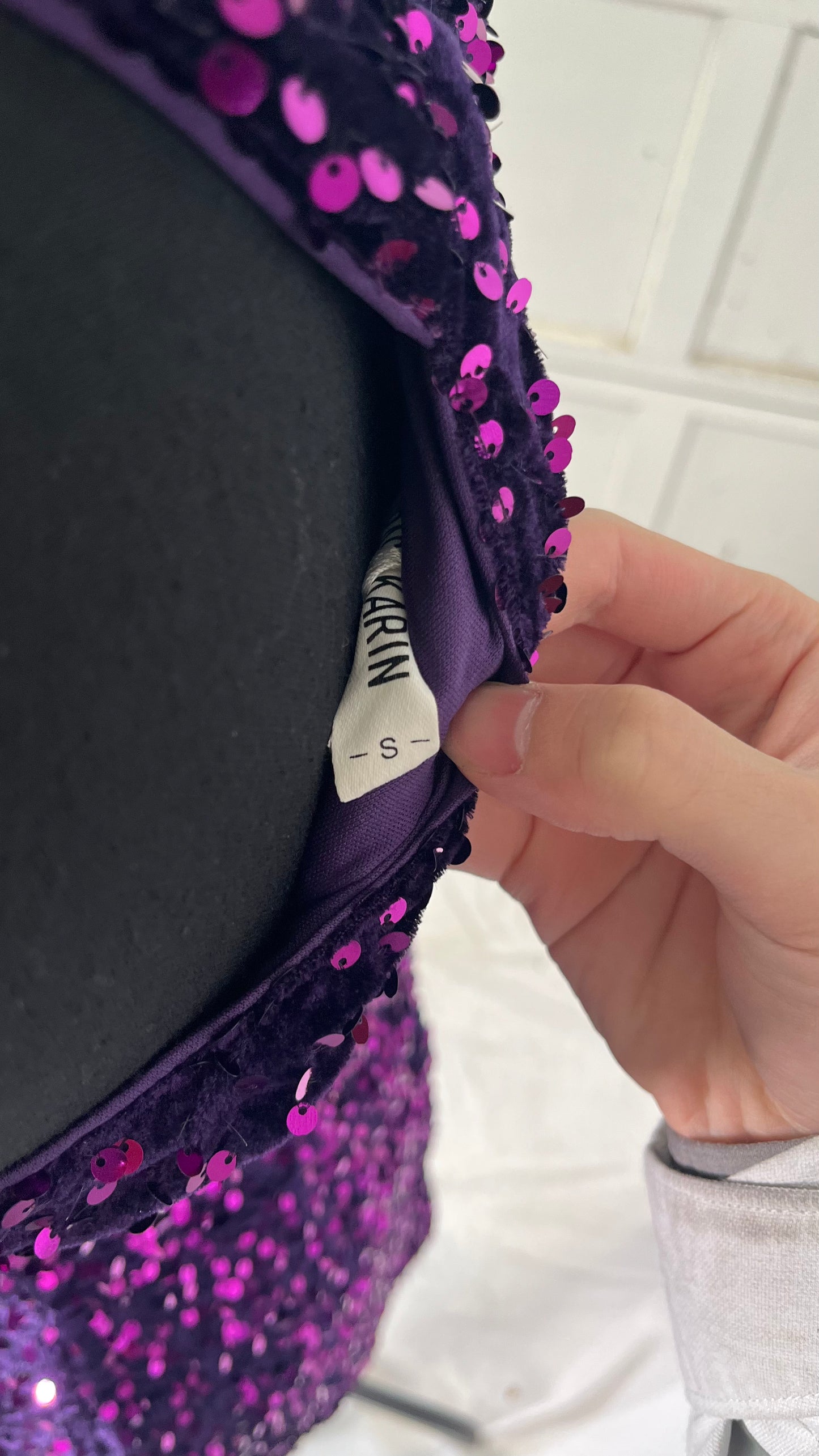 Sexy Bodycon Dresses for Women,Elegant Sparkly Dress One Shoulder Sequin Slim Slit Maxi Dress for Wedding Guest Cocktail Party Evening Ball Gown Nightclub Dinner Purple XL  Size S