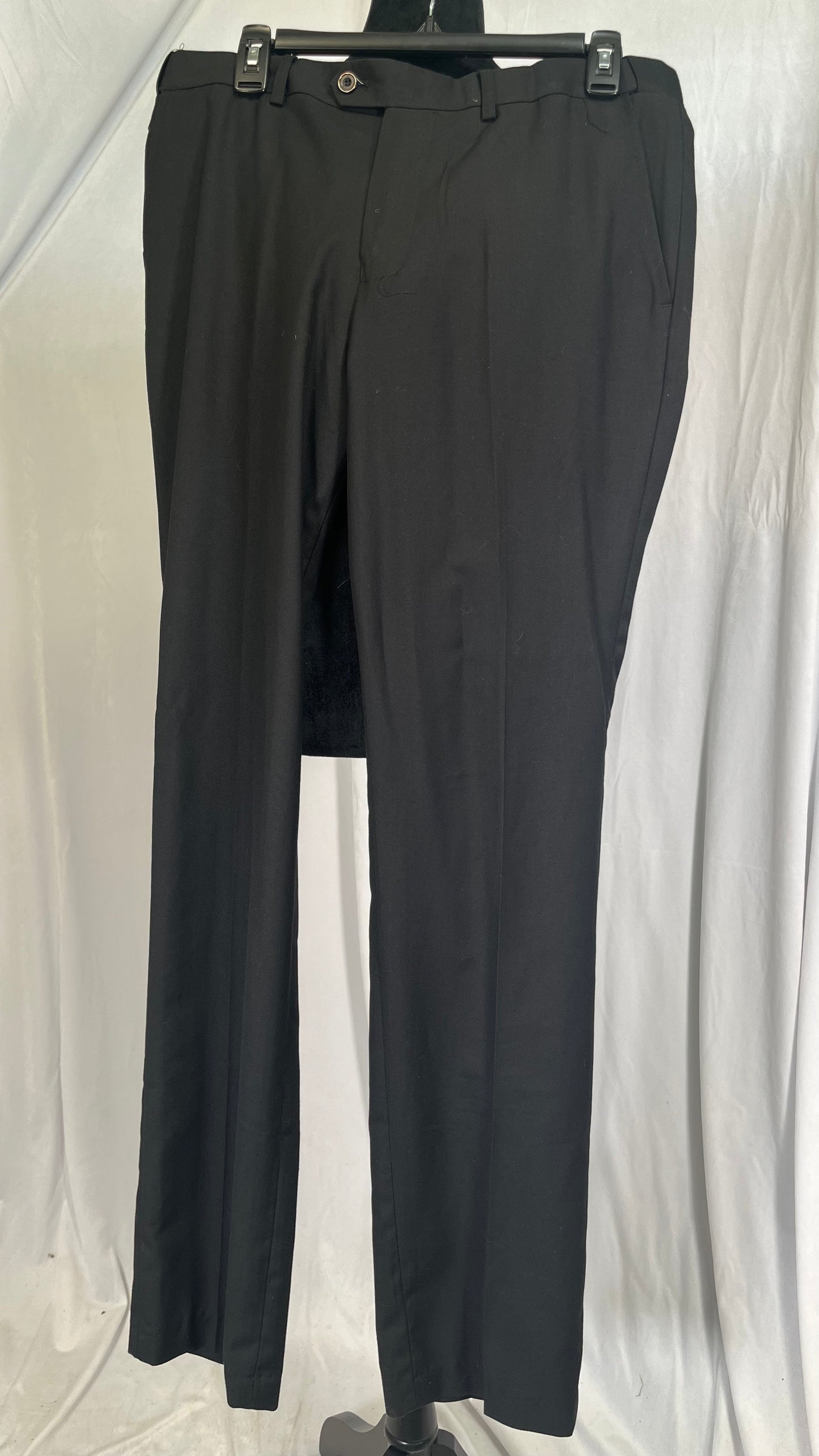 IEPOFG Dressy Suit Pants for Women Loose Fit Long Straight Pants Elastic High Waist Business Office Pants Wear to Work Pants  Size M