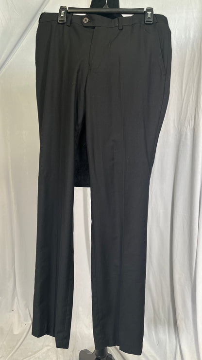 IEPOFG Dressy Suit Pants for Women Loose Fit Long Straight Pants Elastic High Waist Business Office Pants Wear to Work Pants  Size M