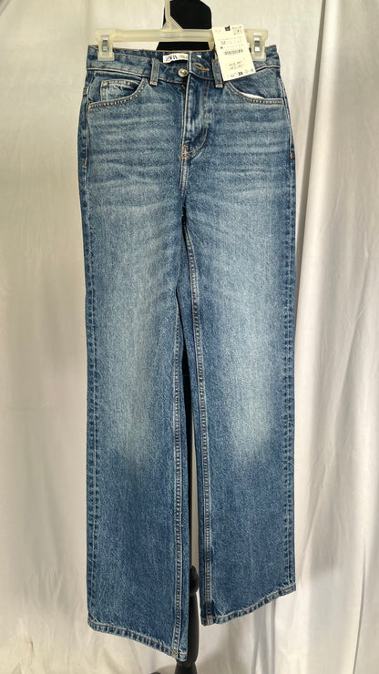 Men's Baggy Jeans Y2k Hip Hop Jeans Wide Leg Skater Denim Pants Casual Loose Fit Streetwear Skateboard Pants Trousers Size 32