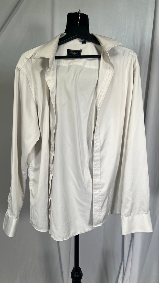 Short White Shirt Size M