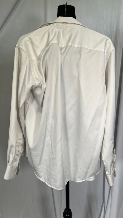 Short White Shirt Size M