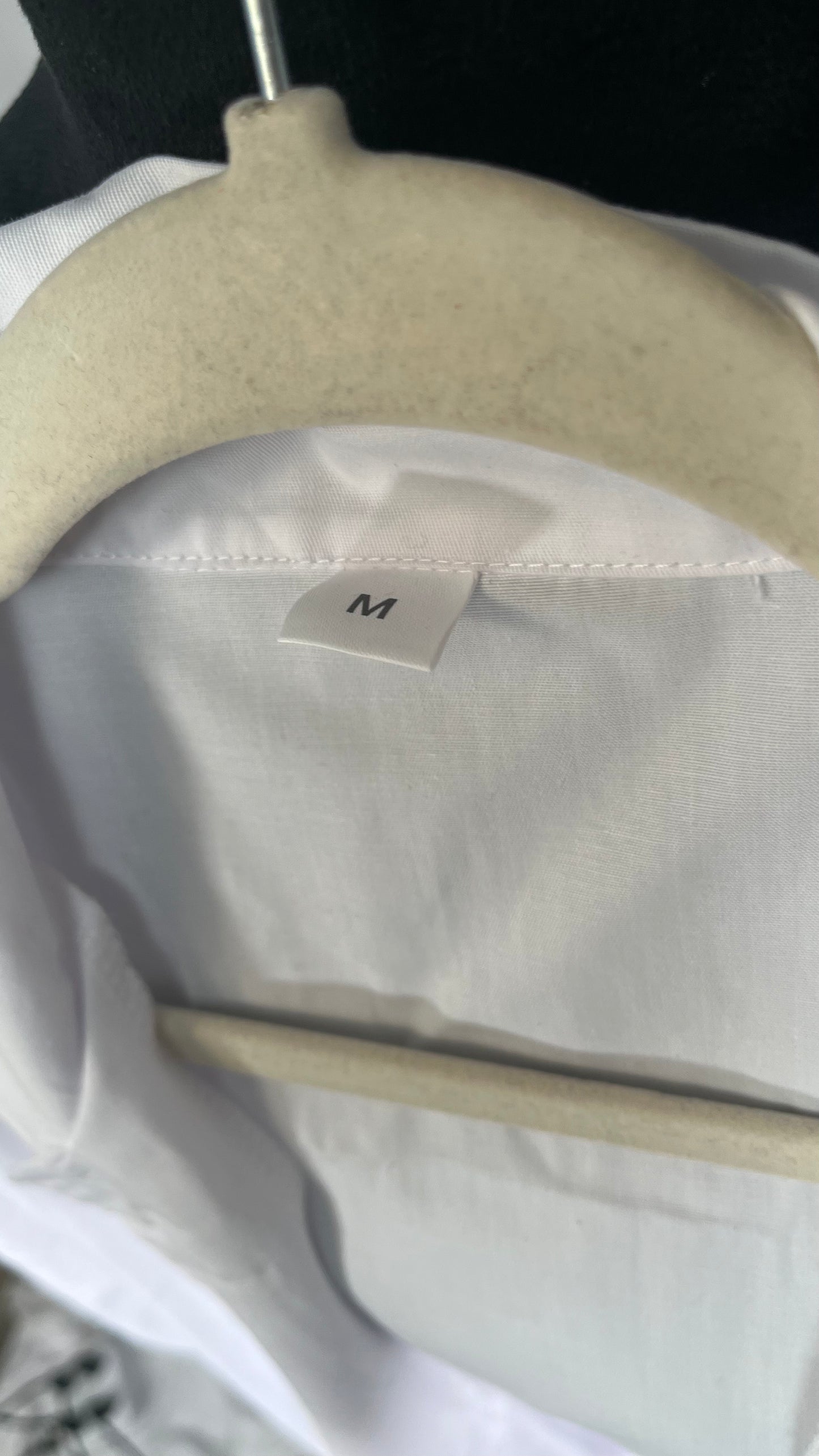 VOGRYE Professional Lab Coat for Women Men Long Sleeve, White, Unisex  Size M