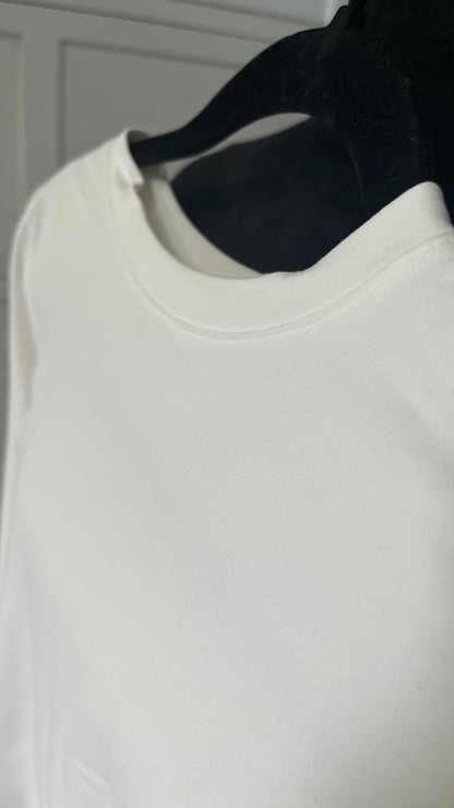 LONGBIDA Women's Long Sleeve Mock Neck Pure Soft Thin Sexy Stretch Crop TOP T Shirt Size S