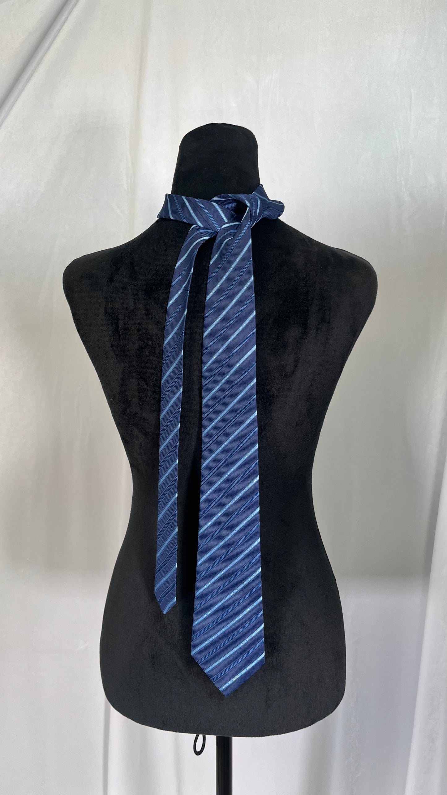 Blue Striped Tie