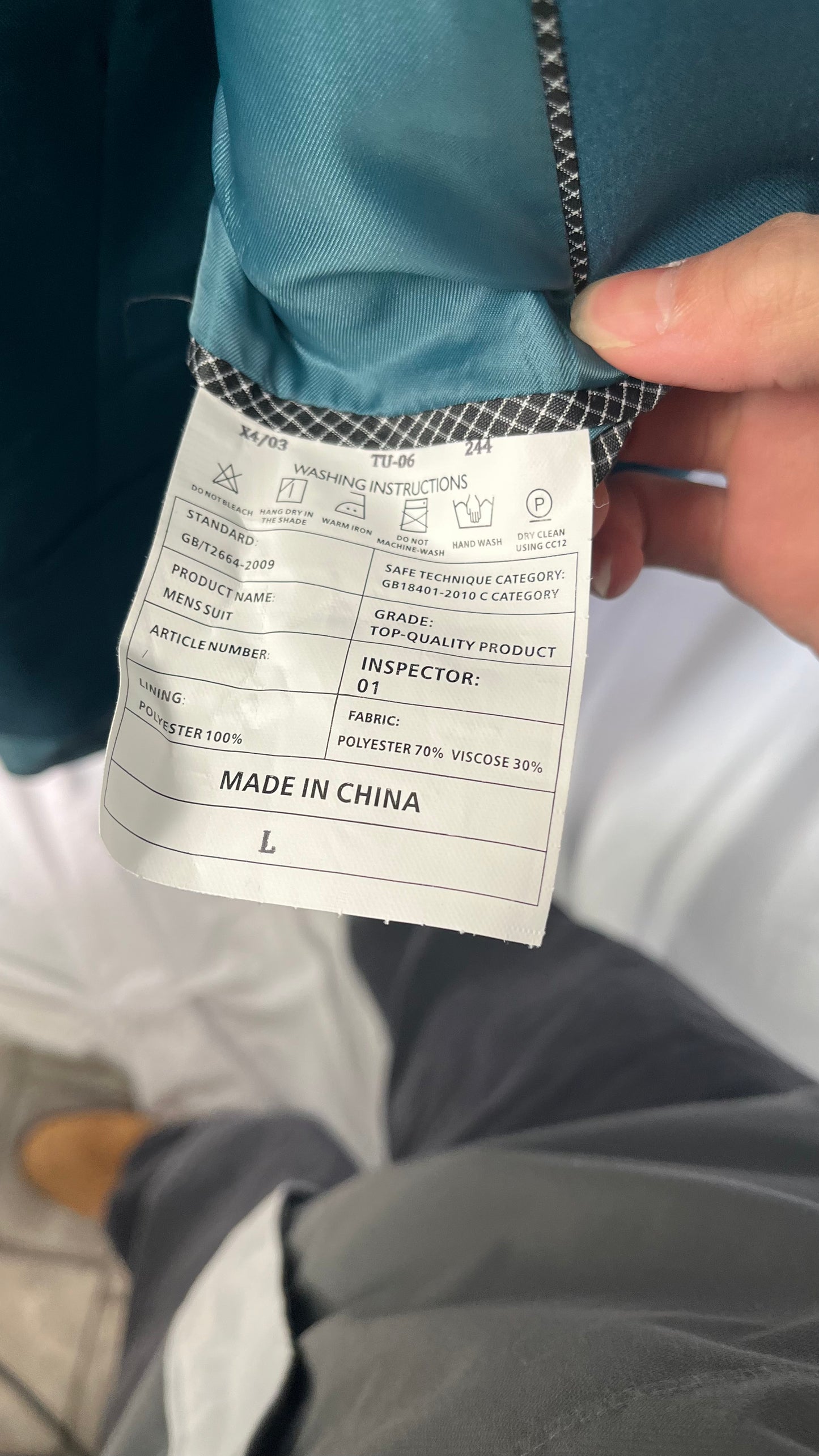 Men's Formal Suits Regular Fit Summer 2 Pieces Beach Party Linen Tuxedos Jacket+Trousers Wedding Grooms Party Size L