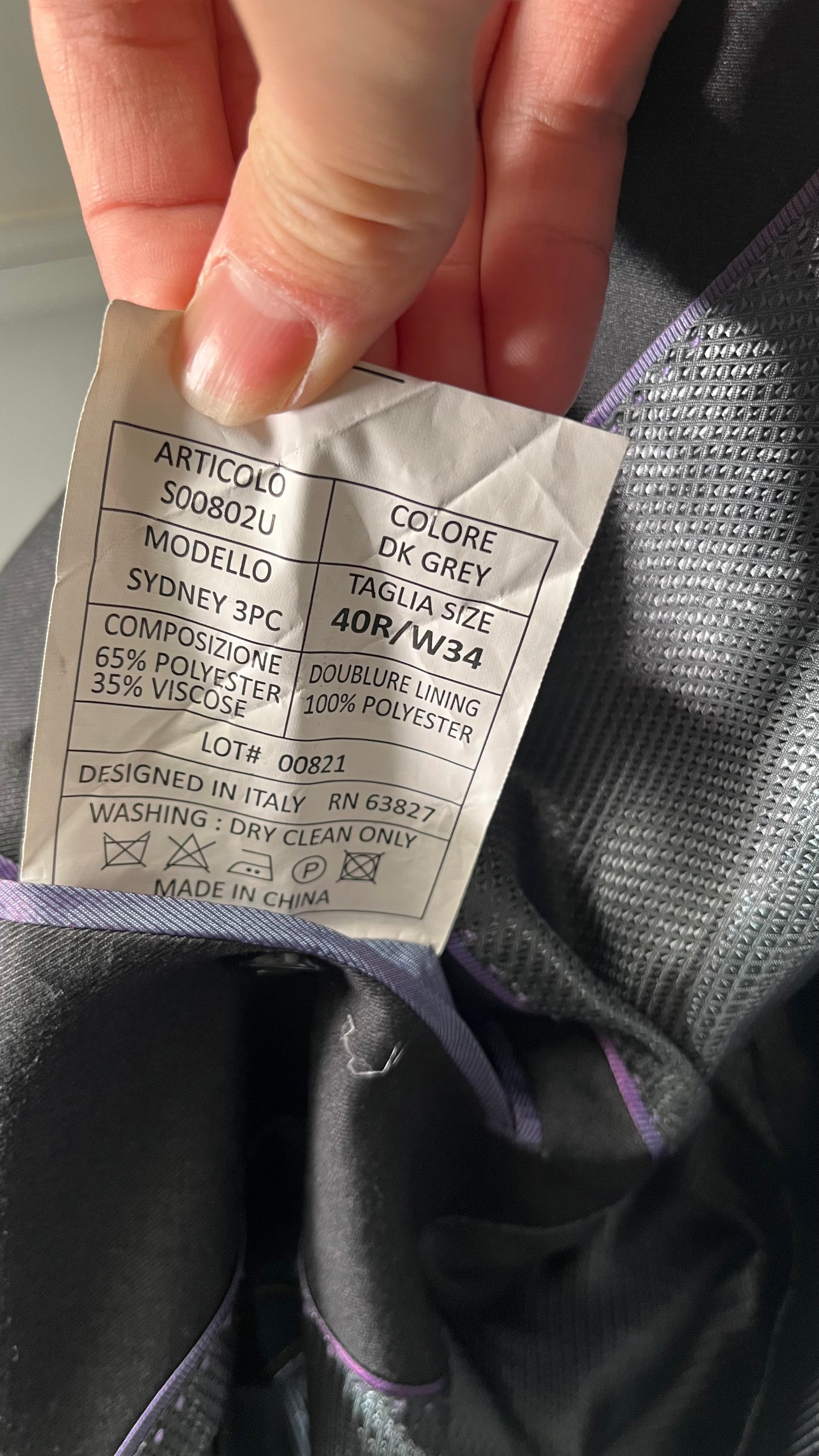 COOFANDY Mens Mens Casual Blazer Sport Coat Suit JacketBlazerSize 40R/W34