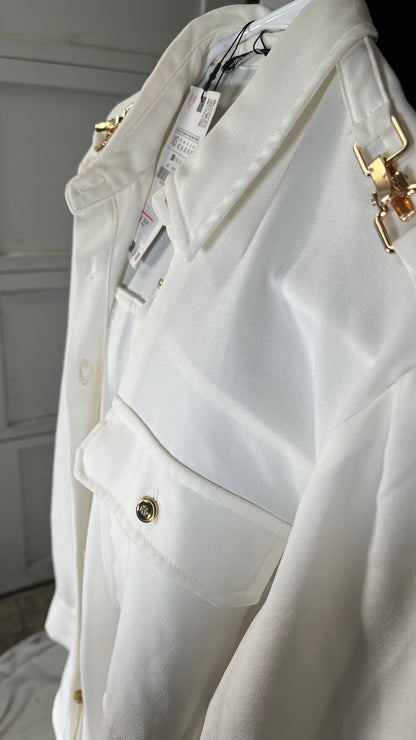 Blouse Women Shirts Turn-Down Collar Long Sleeve Plaid Outwear Pocket White Korean Style Students Leisure All-Match Chic Size XS