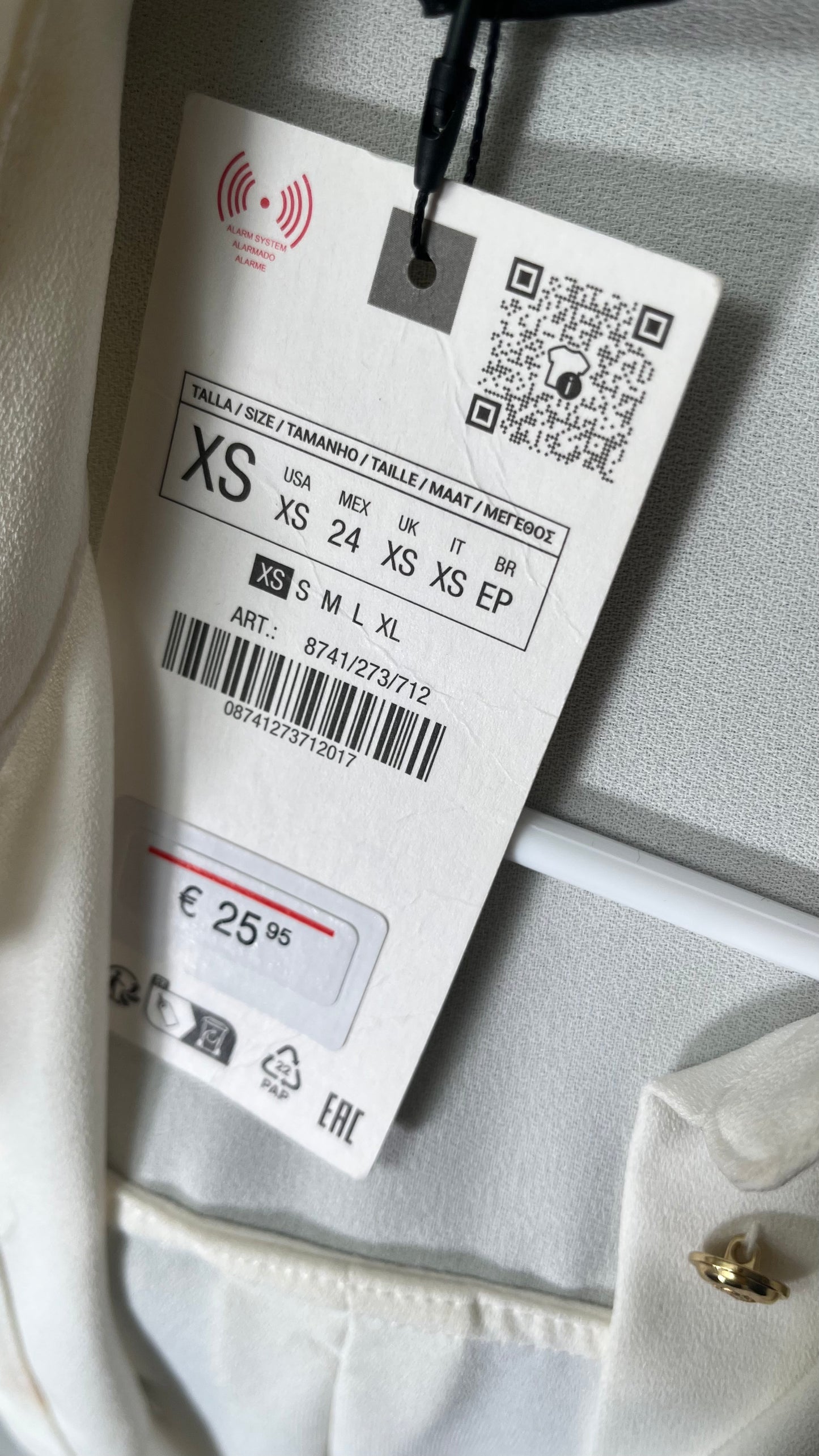 Blouse Women Shirts Turn-Down Collar Long Sleeve Plaid Outwear Pocket White Korean Style Students Leisure All-Match Chic Size XS