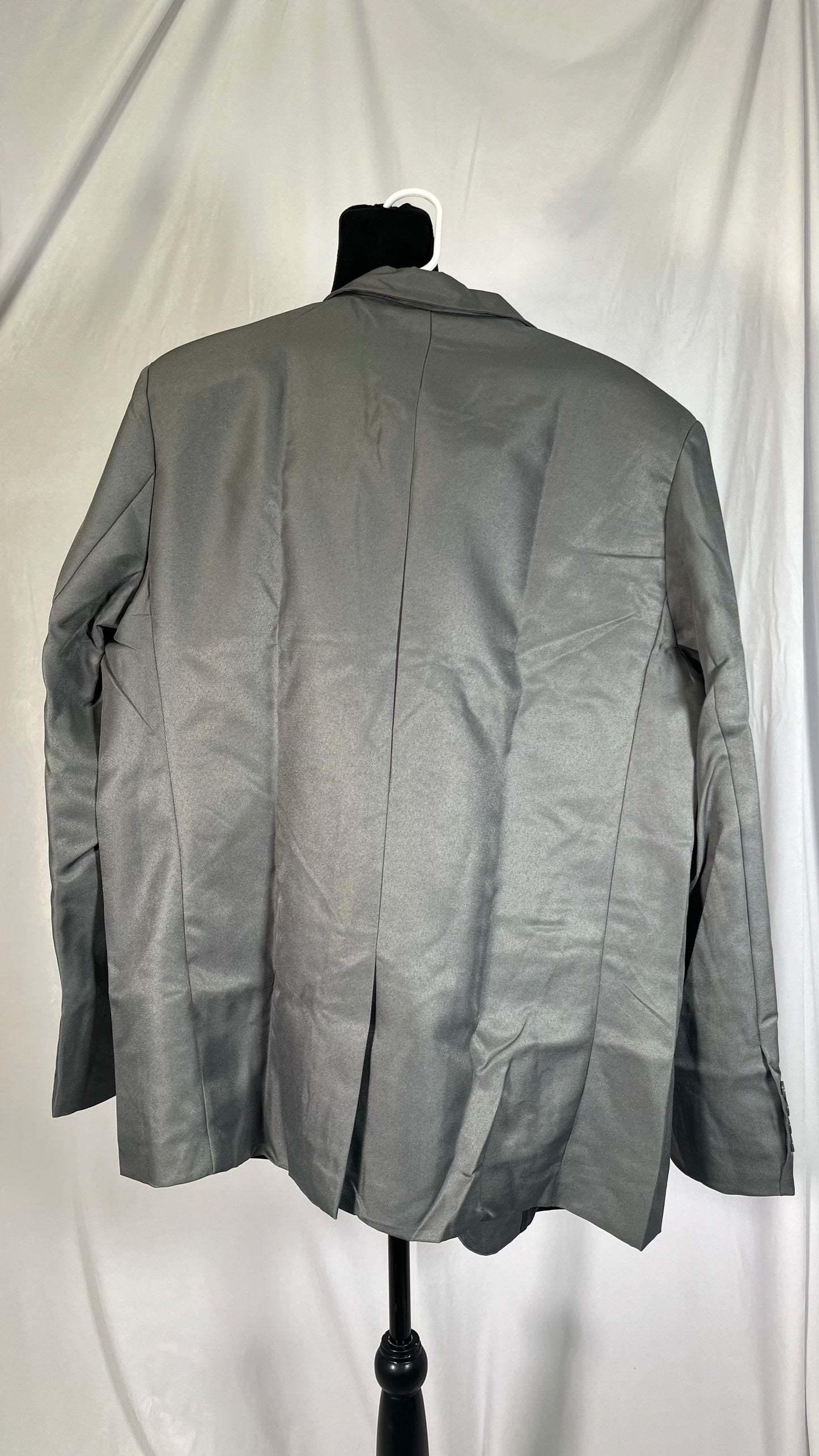 MAGE MALE Men's Blazer Casual Knit Sport Coat Slim Fit Suit Jacket One Button Lightweight Blazers Size L