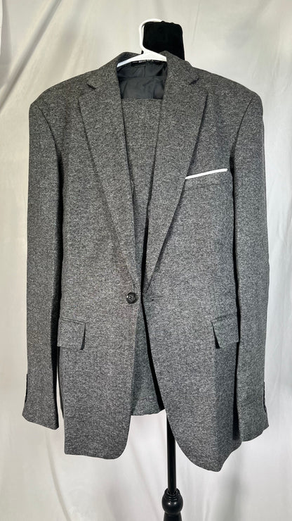 Short Grey Suits Trousers Size L