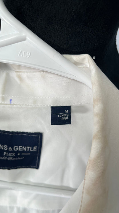 Short White Shirt Size M