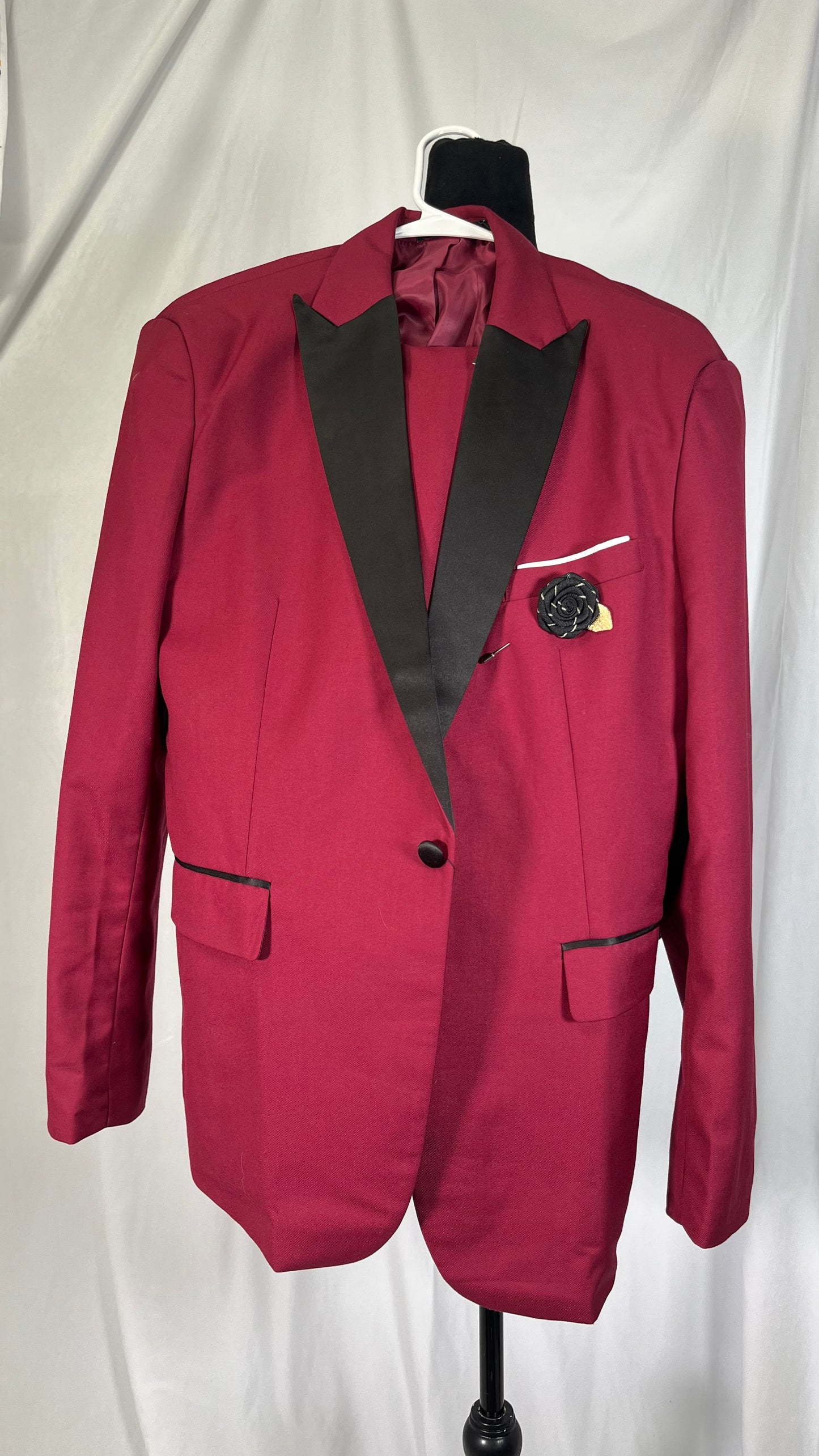 One Button Slim Fit Wedding Size L