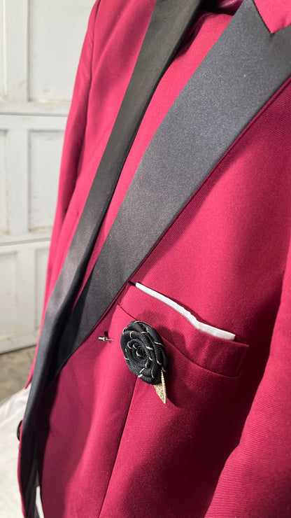 One Button Slim Fit Wedding Size L