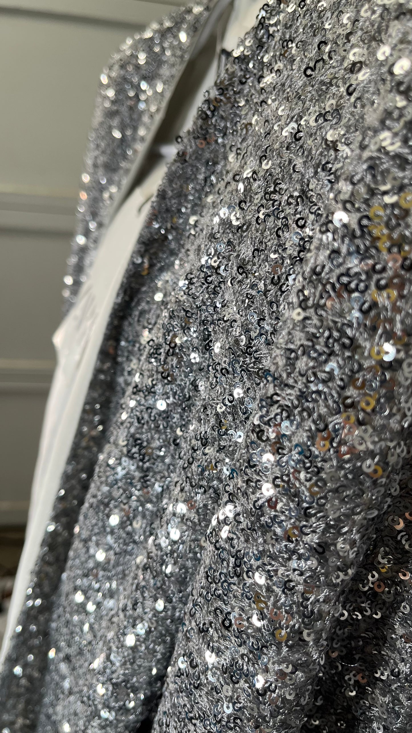 Fashion Sequin Jacket Women's Casual Party Elegant Sparkle Long Sleeve Jackets Glitter Front Zip Blazer Bomber Jacket Size S