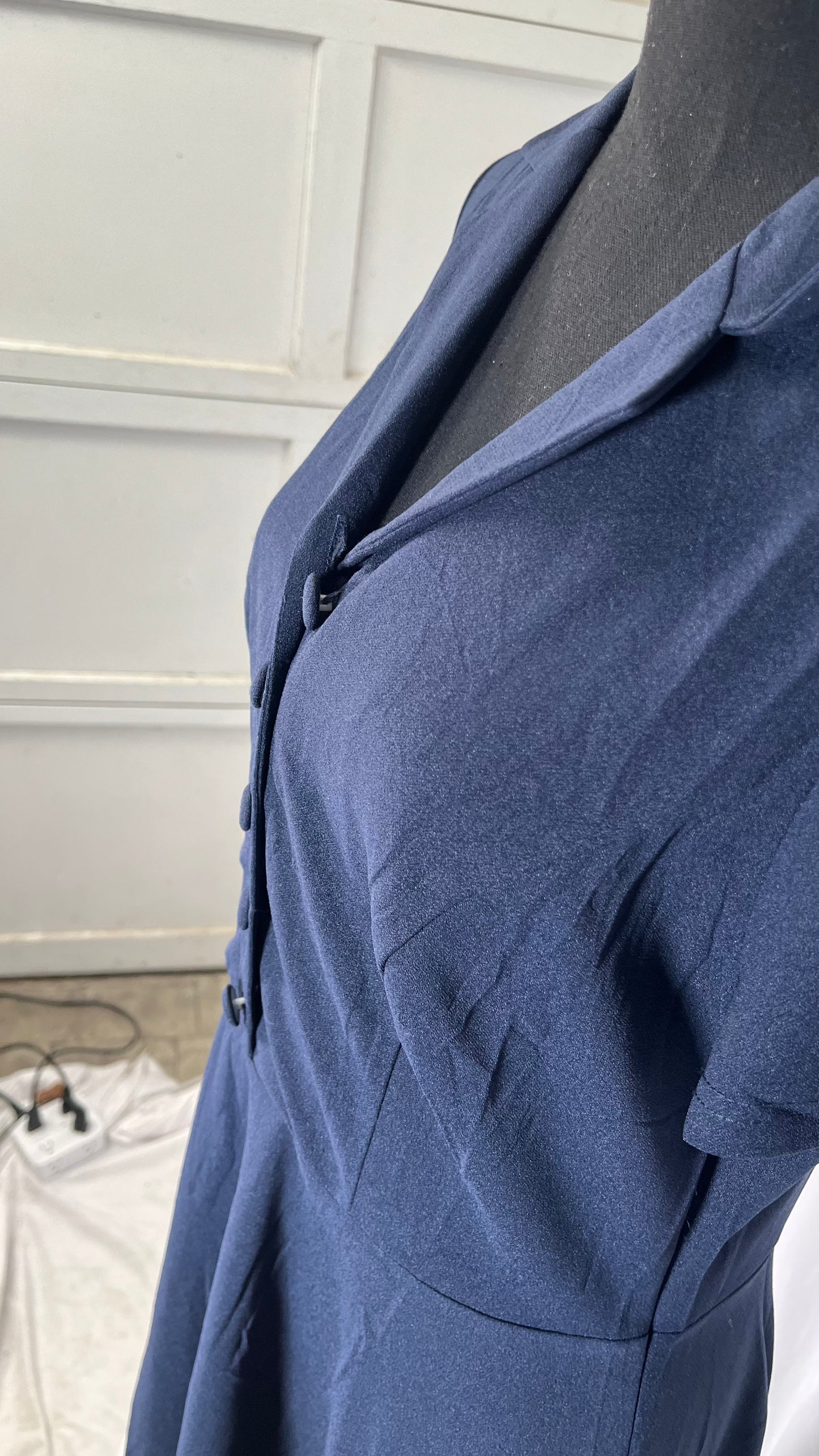 Wedtrend Women's Vintage A-Line Cocktail Dress V-Neck Elegant Evening Party Casual Cocktail Dress size L