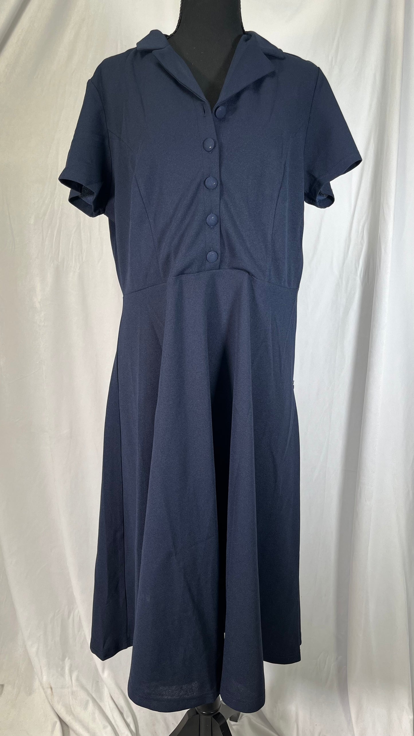 Amazhiyu Women Pure Linen Maxi Dress Cap Sleeve Summer Dress with Pocket and Belt size XL