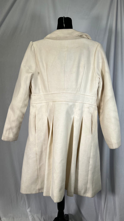 Long Beige Coat Size M