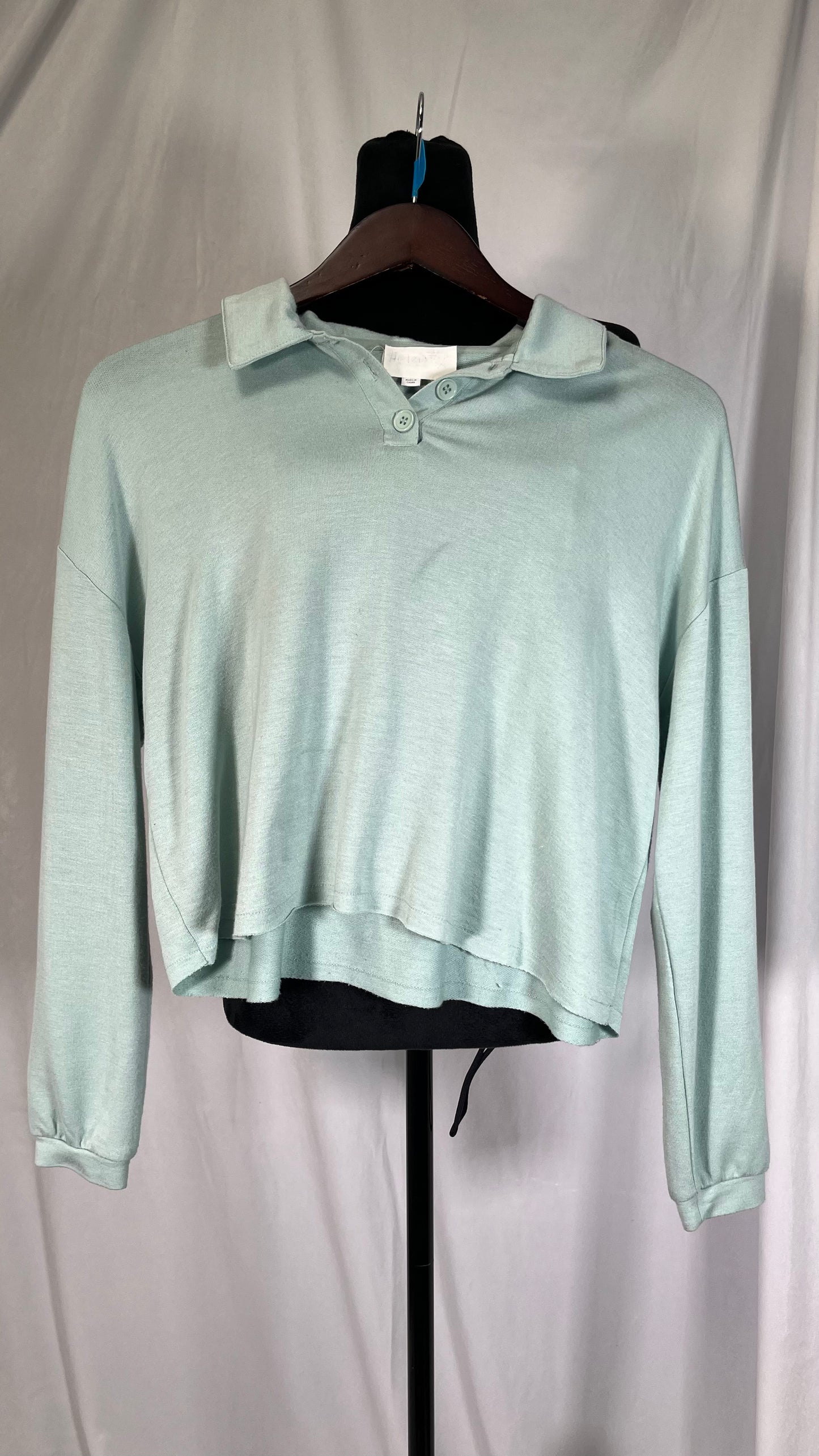 Long Green Top Size S