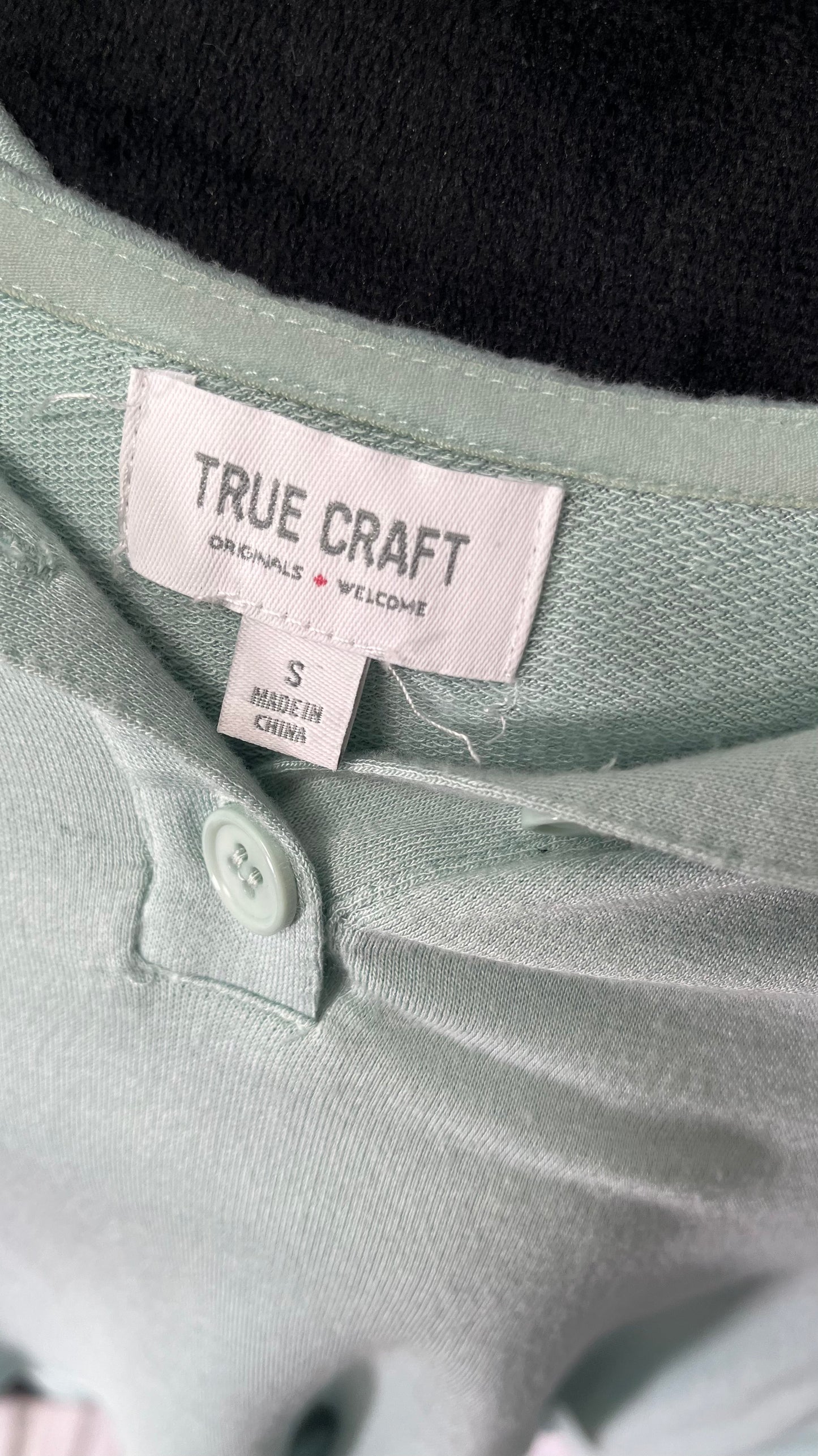 Long Green Top Size S