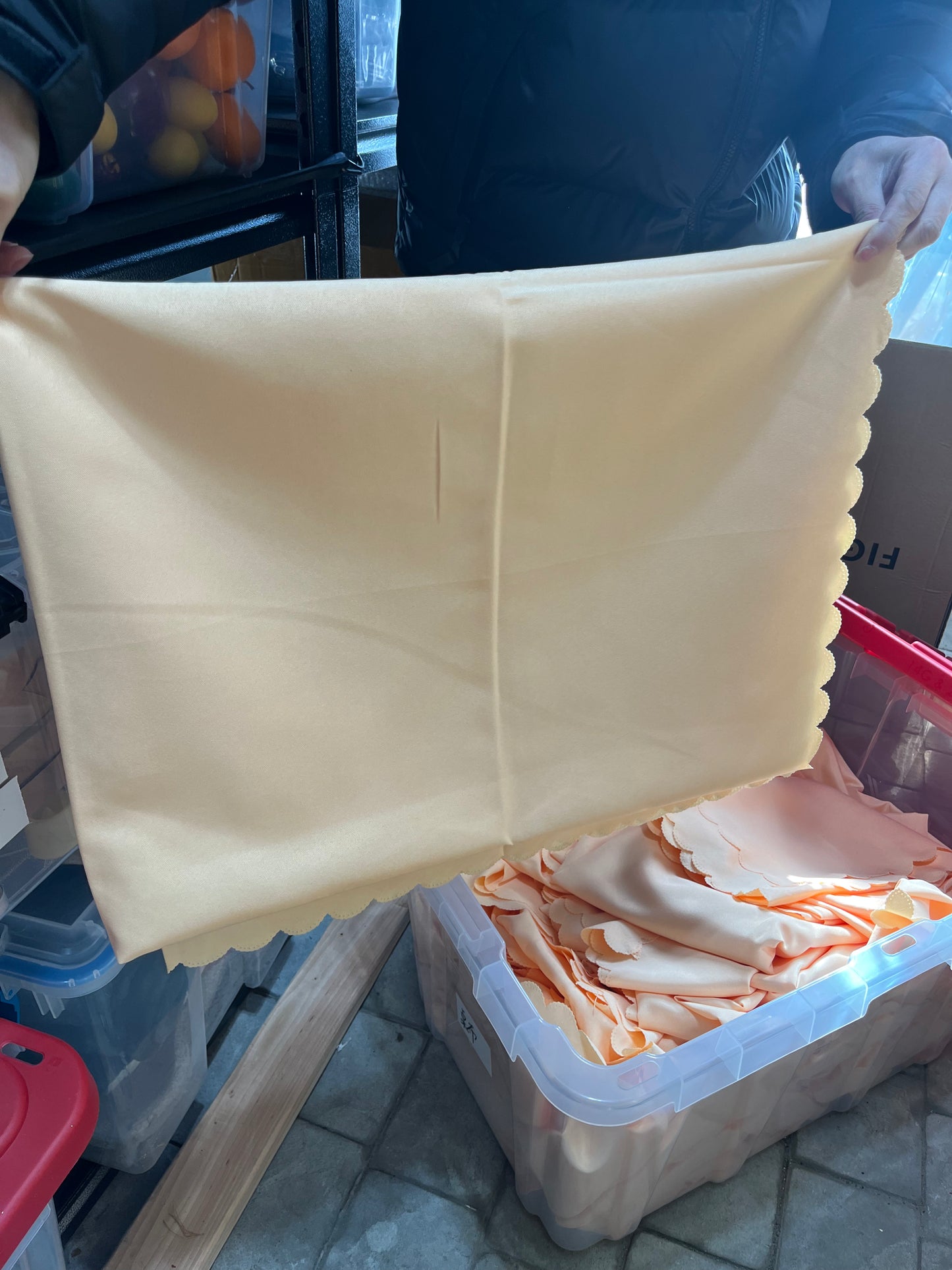 Plastic Light Pink Tablecloths 3 Pack Disposable Table Covers 54" x 108" Baby Pale Pink Table Cloths for Parties Bridal Shower Engagement Wedding Birthday, Fits 6 to 8 Foot Rectangle Tables