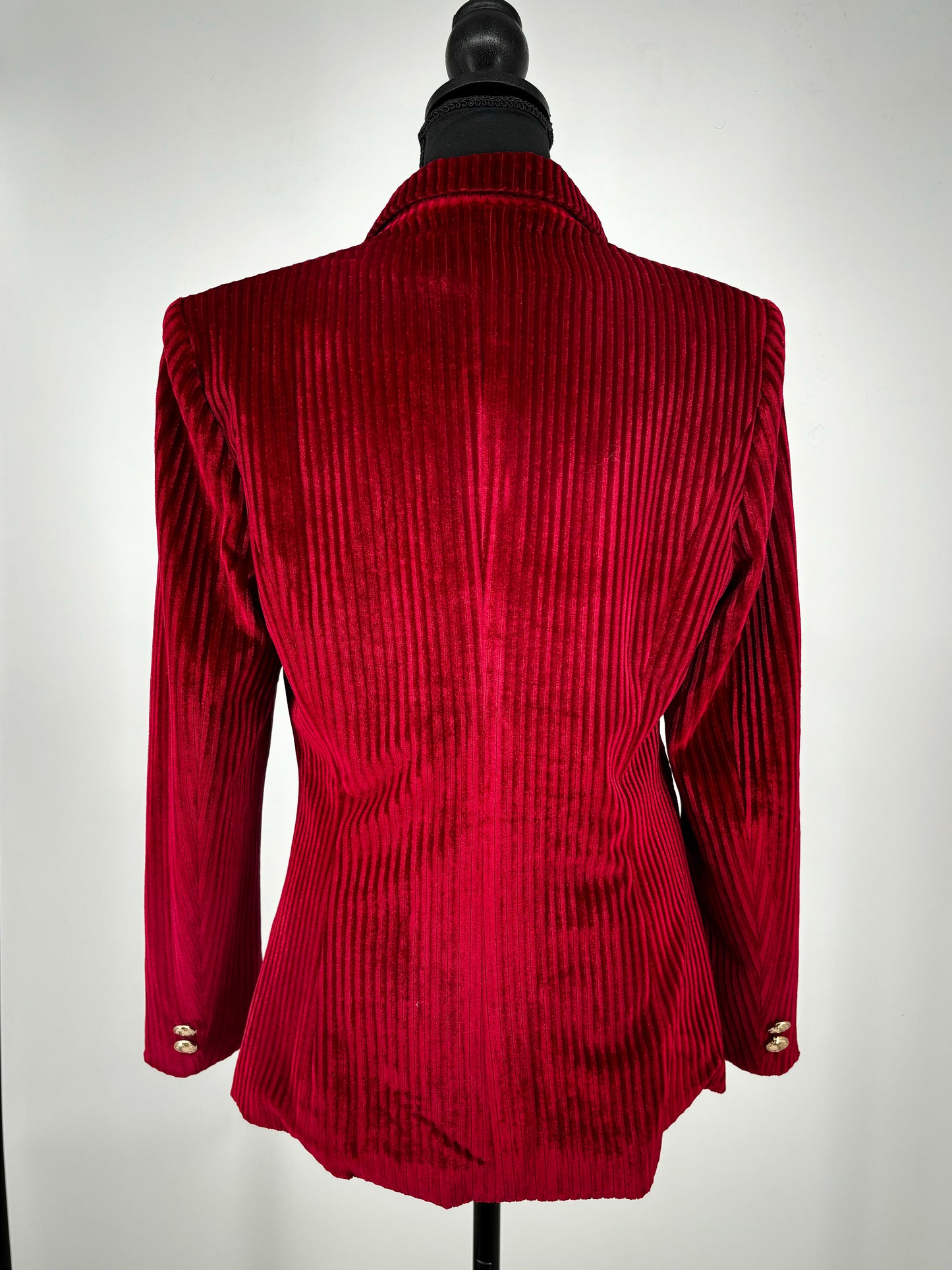 MODFUL Suit Office Work Suit  Women's Tops Long Sleeves Red Size S