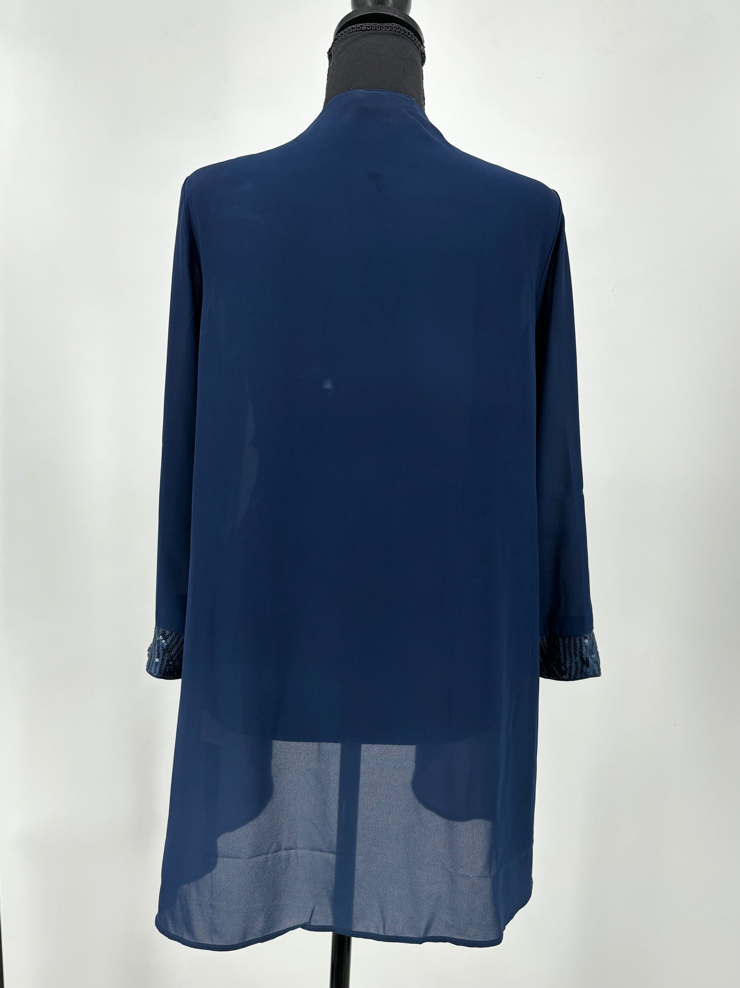 GRACE KARIN Women’s Blue Sheer Cardigan – Size M