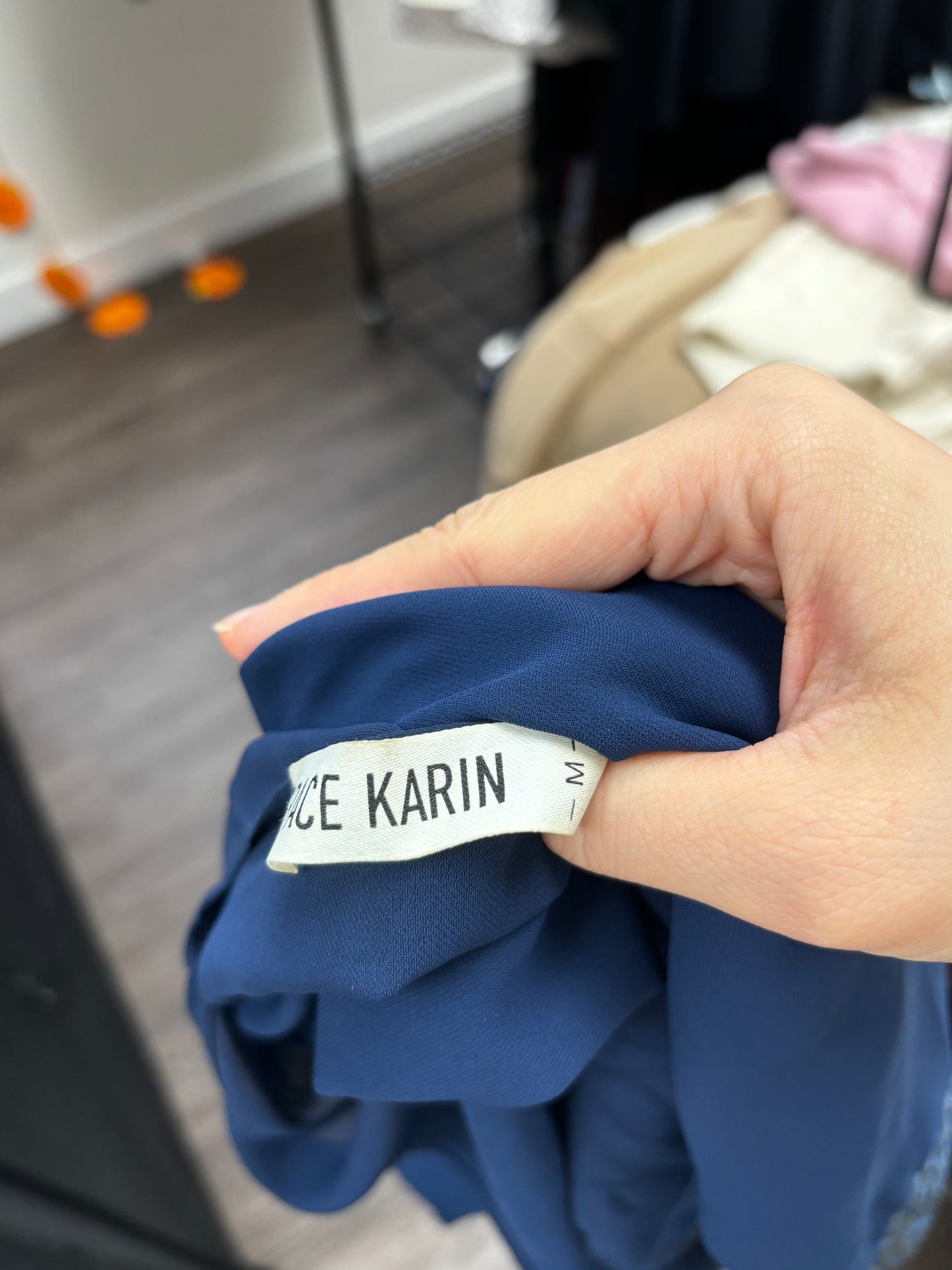 GRACE KARIN Women’s Blue Sheer Cardigan – Size M