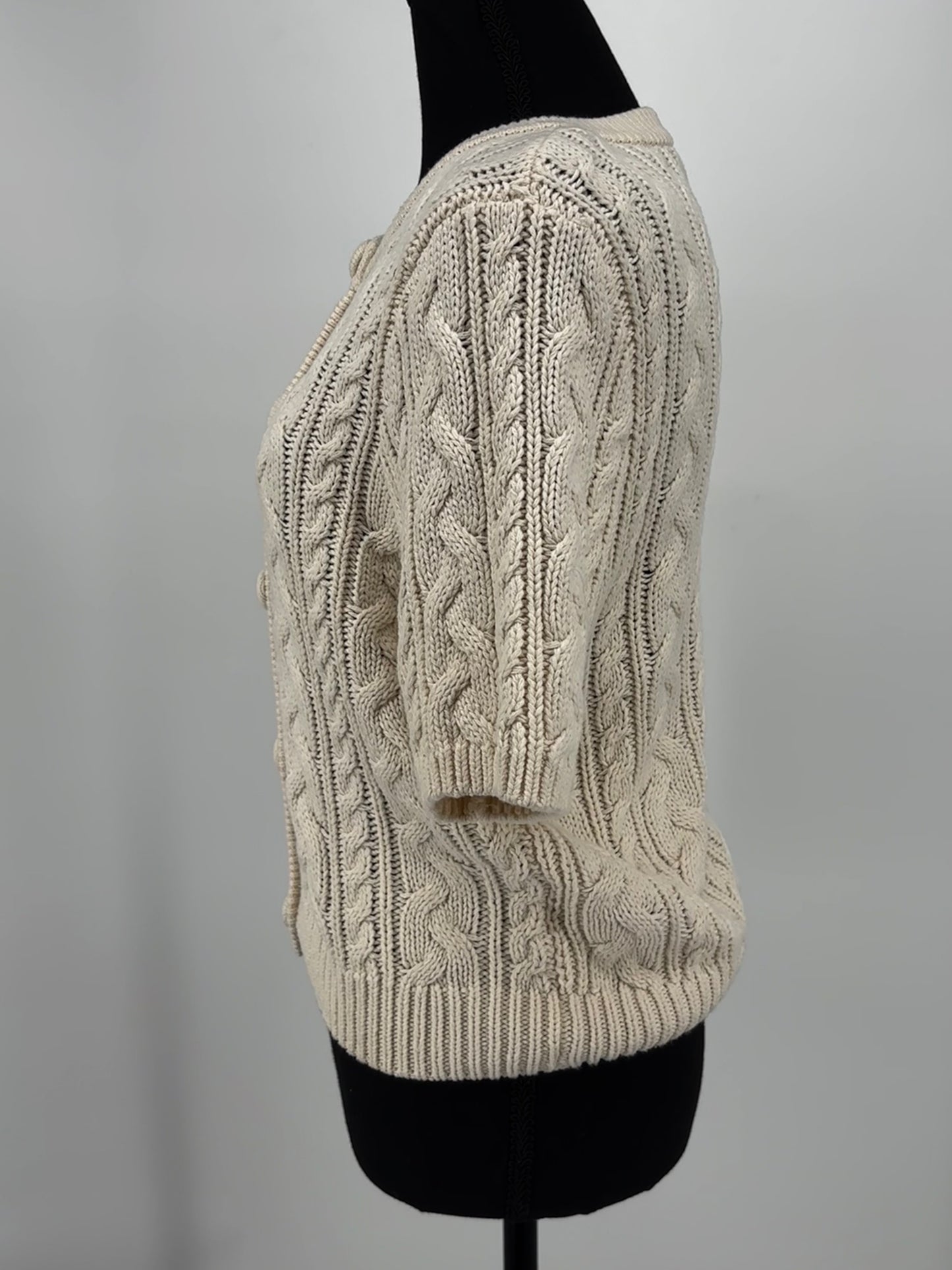 H&M Women’s Knit Short Sleeve Cardigan – Size S