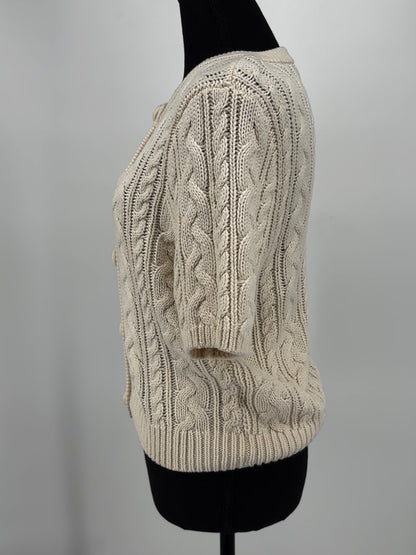 H&M Women’s Knit Short Sleeve Cardigan – Size S