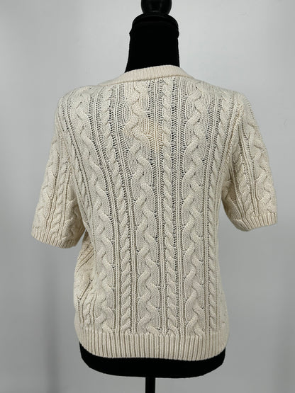 H&M Women’s Knit Short Sleeve Cardigan – Size S