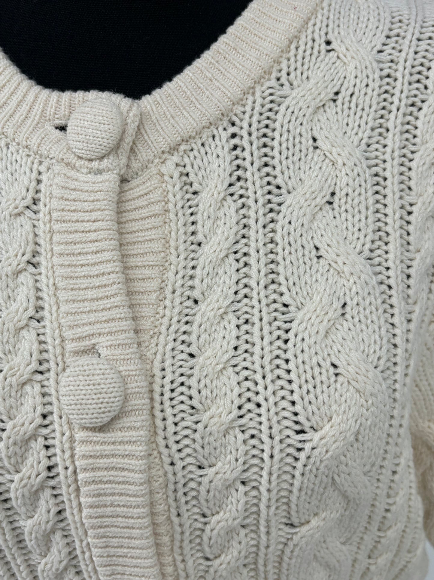 H&M Women’s Knit Short Sleeve Cardigan – Size S