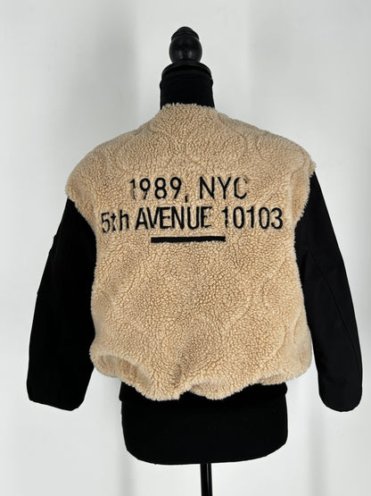 ZARA Kids Brown Faux Fur Jacket – Size 9–10Y / 140 cm