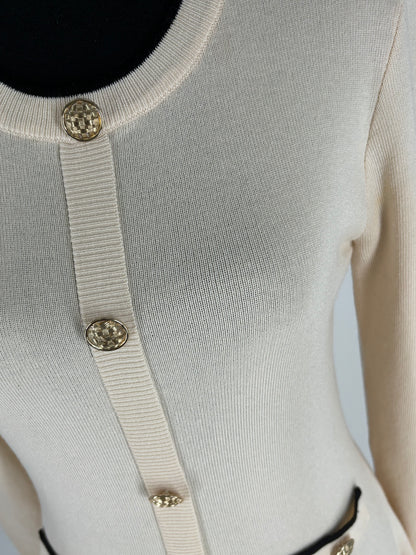 Urban Revivo Women's White Knit Dress – Size S（US4）