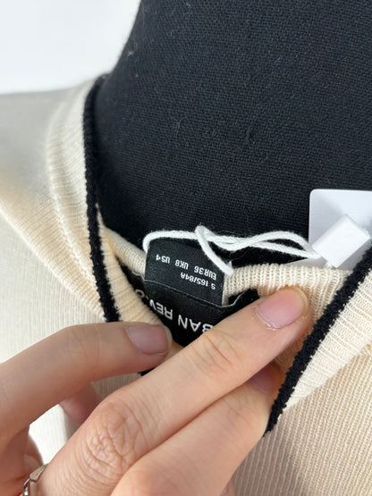 Urban Revivo Women's White Knit Dress – Size S（US4）