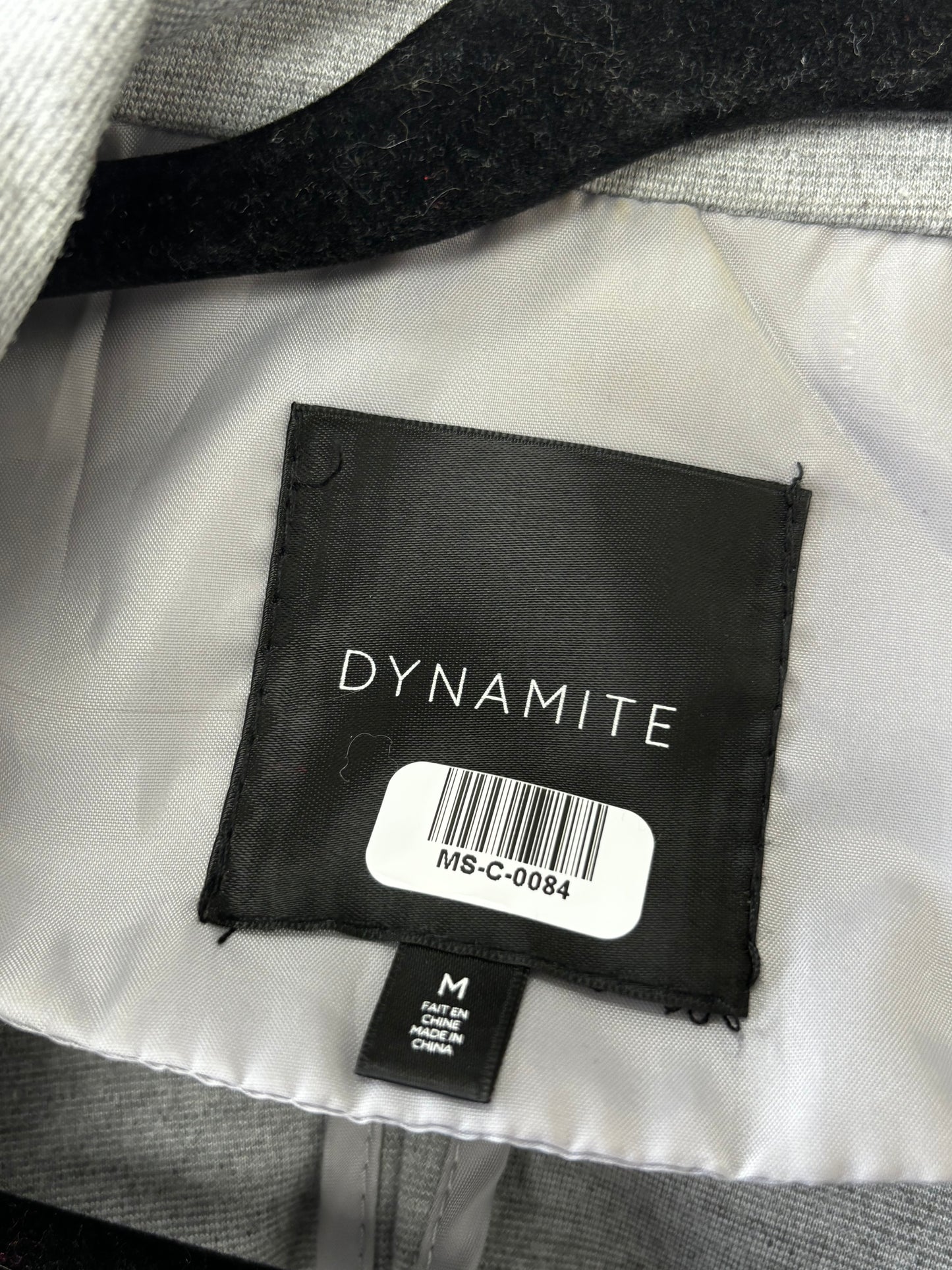 Dynamite Women's Gray Linen-Cotton Blazer – Size M