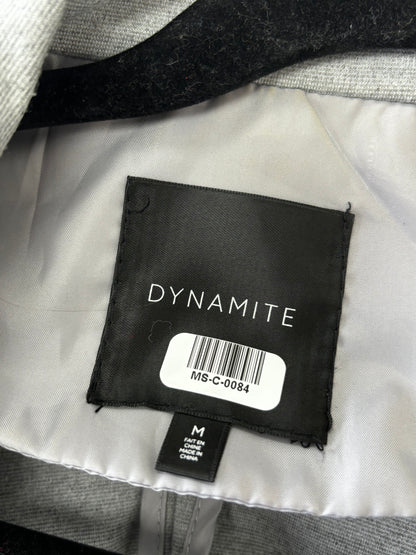 Dynamite Women's Gray Linen-Cotton Blazer – Size M