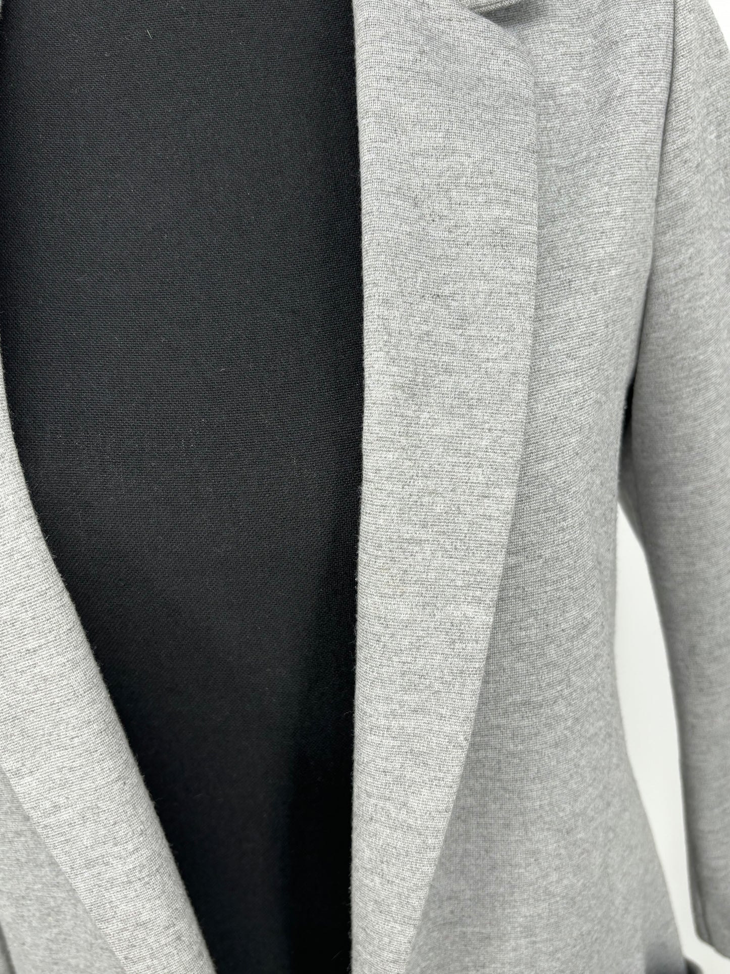 Dynamite Women's Gray Linen-Cotton Blazer – Size M