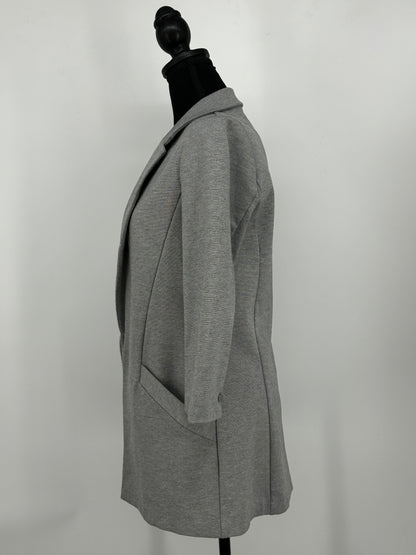 Dynamite Women's Gray Linen-Cotton Blazer – Size M