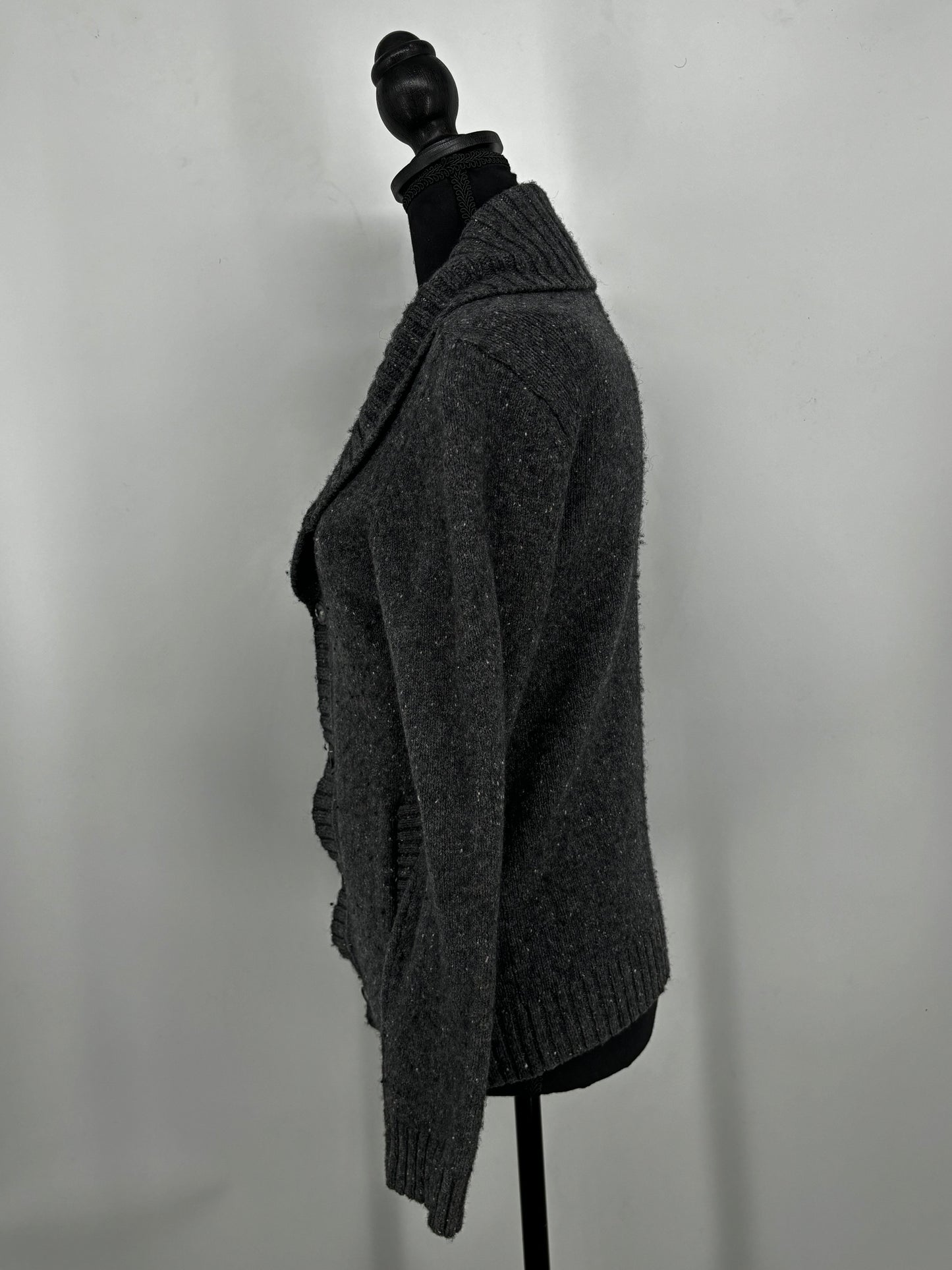 Original Penguin Women’s Gray Knit Cardigan – Size S