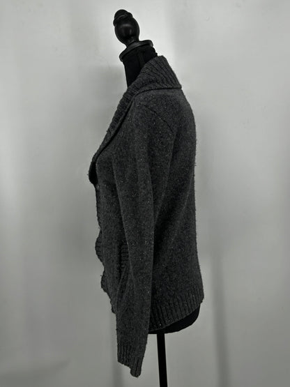 Original Penguin Women’s Gray Knit Cardigan – Size S