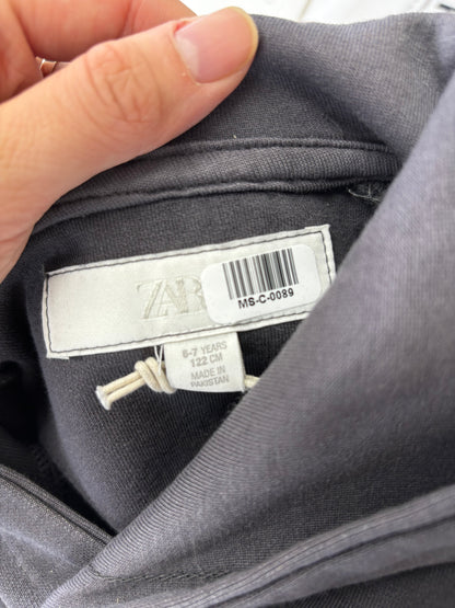 ZARA Gray Hoodie for Children – Size 5-7 Years