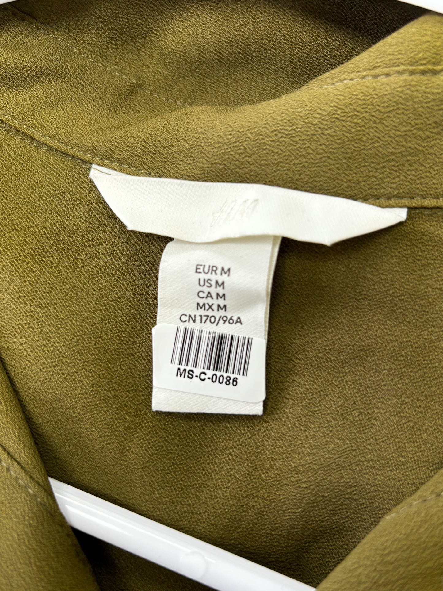 Women's Dark Green Long Shirt – Size M