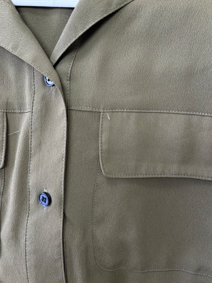 Women's Dark Green Long Shirt – Size M