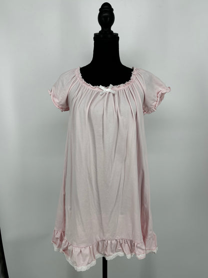 Women's Pink Bow Nightgown – Size S