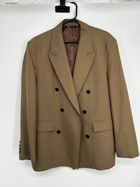 ZARA Men’s Brown Suit Jacket – US Size 40